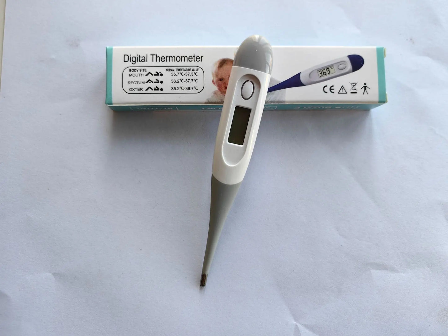 1PC Professional LED Pet Dog Cat Electronic Thermometer Safe Wet Dry Thermometer Veterinary Thermometer Pet Medical Equipment