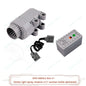 MOC Power Functions M/L/XL Motor Battery Box IR Remote Receiver for RC Car Robot Model Building Blocks Technical Modified Parts