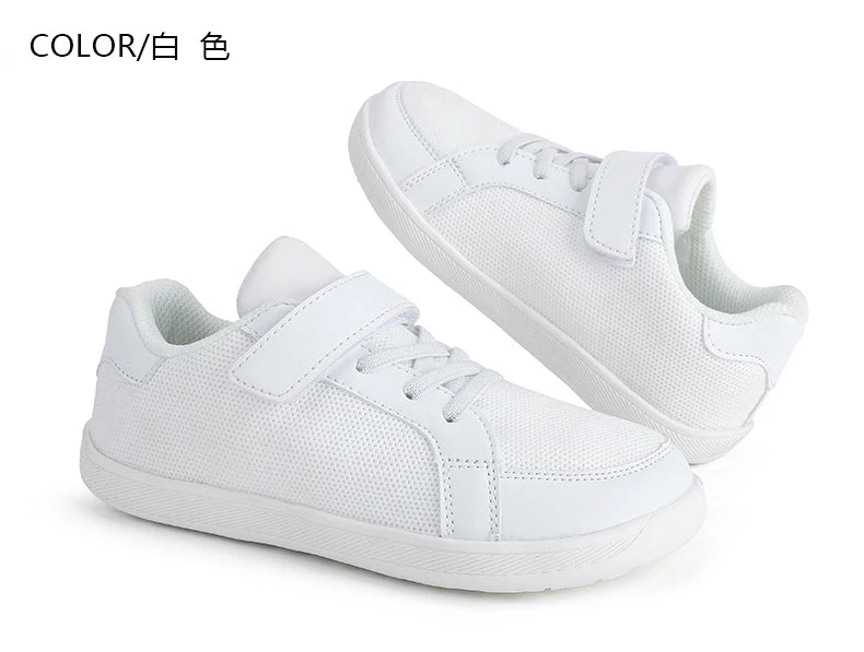 Children Sneaker Girls Barefoot Shoes  2025 New Luxury Fashion Skate Kids Casual Sneaker White Pink Sports Tennis Shoes for Girl