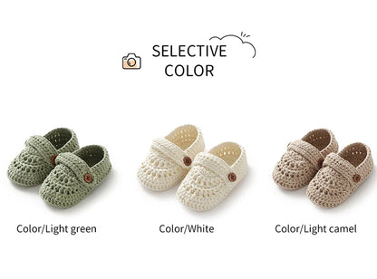 Baby Shoes Cotton Knit Newborn Girls Boy Footwear 0-18M Fashion Solid Shallow Infant Children Clothing Accessories Bedding Boots
