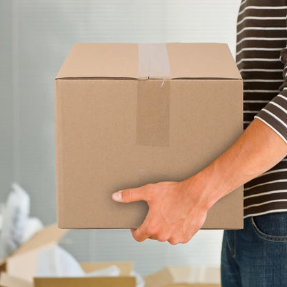 Moving Boxes Medium 12"L X 10"W X 8"H,50-Pack | Corrugated Cardboard Box for Packing, Shipping and Storage 3mm Thick