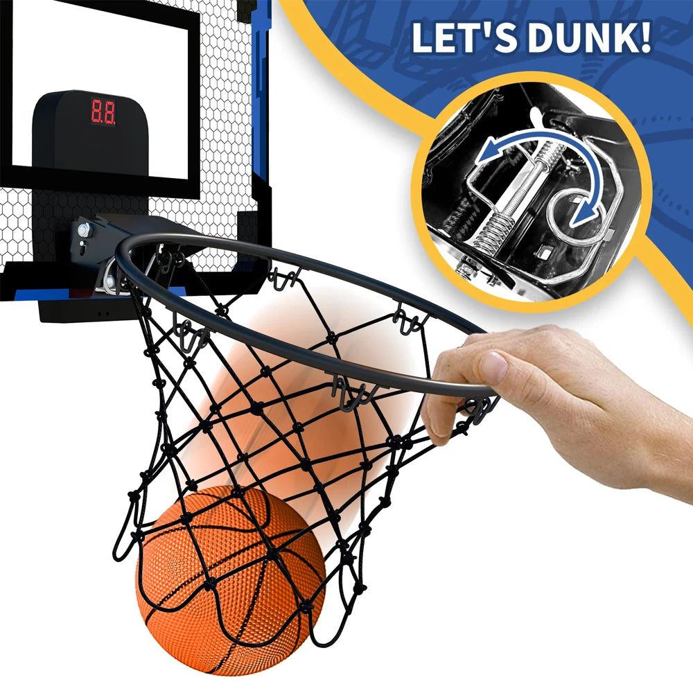 New Children's Sports Basketball Set Toys Wall-mounted Folding Basketball Rack Outdoor Indoor Parent-child Sports Games