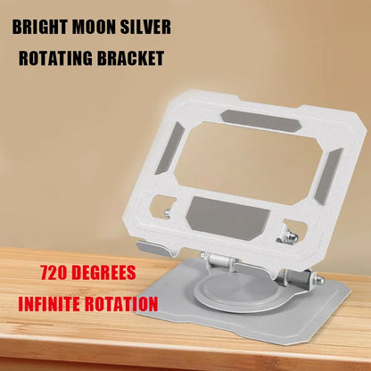 360° Rotatable Tablet Stand Adjustable Foldable Desktop Stand Holder Compatible For 4