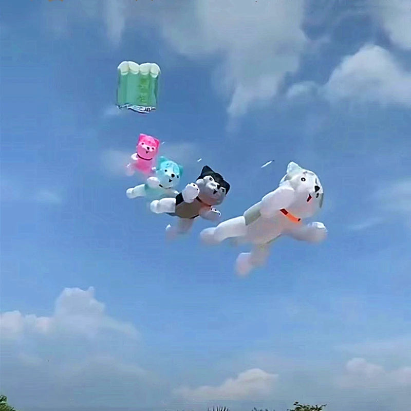 Giant kites flying inflatable kites dog kite pendant soft kite outdoor toy wind pointer inflatable toys big kite large kite fun