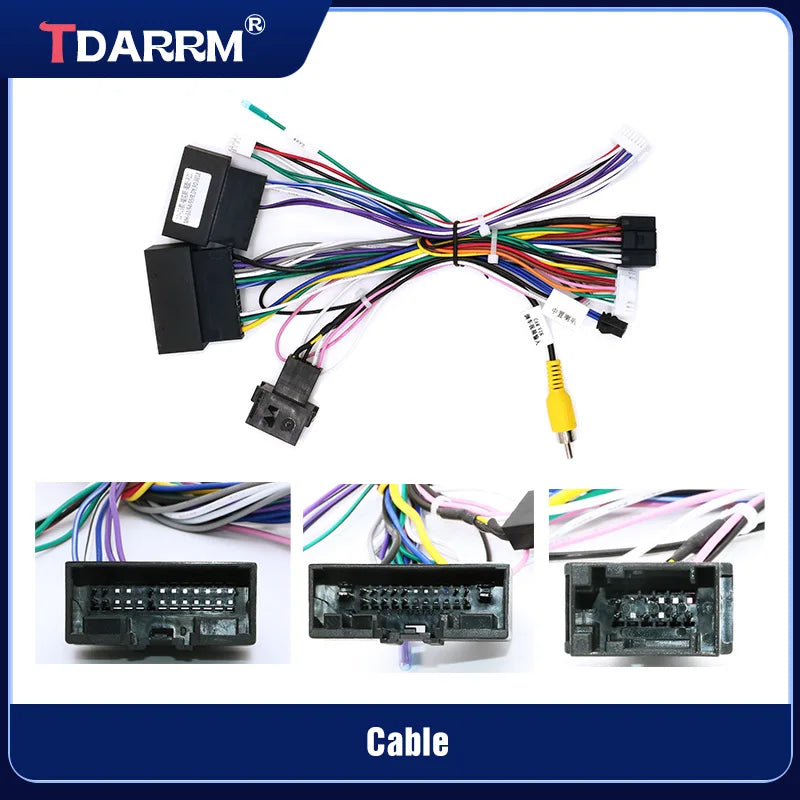 For FORD Transit/Tourneo 2013-2021 Car Radio Fascias Android Stereo Player 2 Din Head Unit Panel Dash Frame Installation Trim