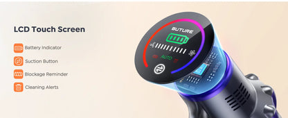 BUTURE VC80 500W 48Kpa Suction Power Handheld Cordless Wireless Vacuum Cleaner for Home Appliance 1.5L Dust Cup RemovableBattery