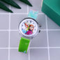 New Princess Elsa Children Watches For Girls Silicone Strap Cartoon Luminous Light Kids Wrist Watch Toys Clock reloj infantil