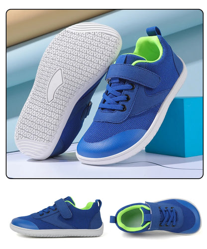 Kids wide foot barefoot shoes boys and girls minimalist kids sneakers natural opening shoes toddler small big kids walking shoes