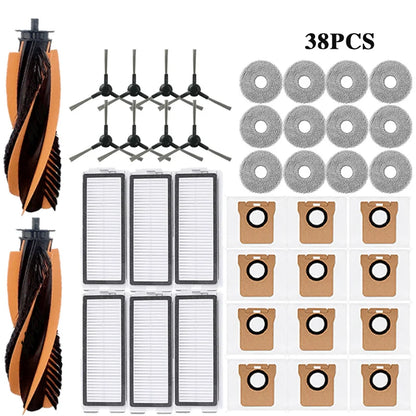 For JONR P20 PRO / T5 Pro Robot Vacuum Cleaner Accessories Main Side Brush Hepa Filter Mop Cloth Replacement