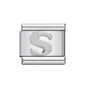 26 English A-Z Letter Name Custom 9mm Link Charms Silver Color Italian Stainless Steel Bracelet DIY Jewelry Making Hand Chain