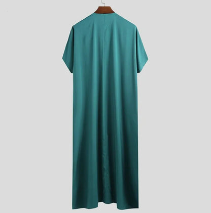 Turkye Muslim Islamic Men Jubba Thobe Dress Abayas Long Robe Saudi Musulman Abaya Moroccan Caftan Islam Clothing Dubai Arab