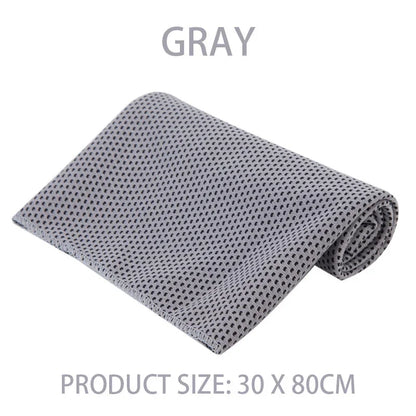 Outdoor Microfiber Quick-Dry Sports Cooling Ice Towel Cold Towel Fitness Cool Towel Camping