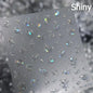 Colorful Bagful Jellyfish Bubbles Swimming Rings Rainbow Stars Ocean Starfish Self Adhesive 5D Nail Art Sticker Manicure Decal
