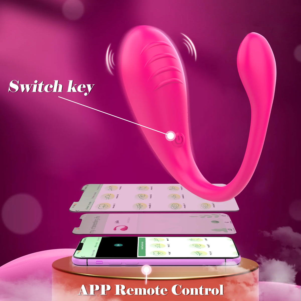 9 Speed APP Controlled Vaginal Vibrators G Spot Anal Vibrating Egg Massager Wearable Stimulator Adult Sex Toys for Women Couple