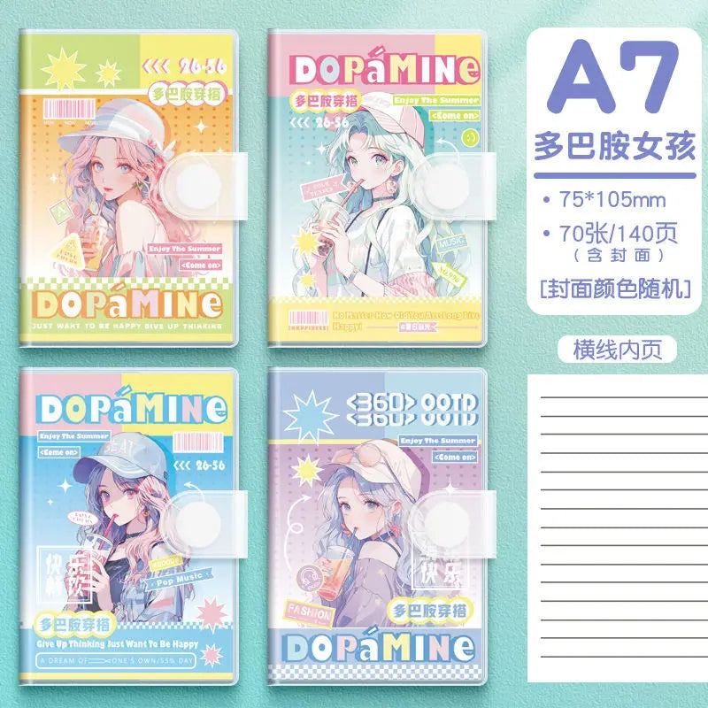Kawaii Mini Portable Notebook Small Notepad For Daily Notes School Office Stationery Convenient To Carry Cute