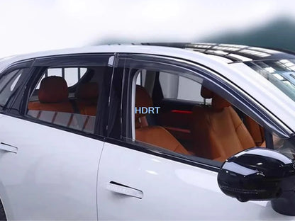 Car Style Side Window Wind Deflector Vent Visor Sun Rain Guard Shelter Weather Shield Cover Accessories For Leapmotor C10 2024 +