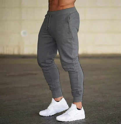 26Men's Casual Fitness Joggers Elastic Waist Lightweight Knit Fabric Comfortable Stretch Design Running Training Sports Pants