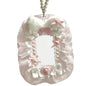 Creative Angel-Wings Card Holder Lace Bowknot Decor Student Card Storage Protective Cover Korean Fans Photocard Holder Bag Pen