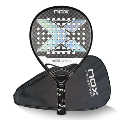 Nox 3D Carbon Fiber Power Racket, Stereo Structure Rebuild Tennis Hit Experience, Immersive Advanced Court, Tech Enabled 2023-26