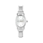 Fashion High Quality Men Women's Stainless Steel Square Round Shiny Zircon Watch Bracelet For Friend Birthday DIY Jewelry Gift
