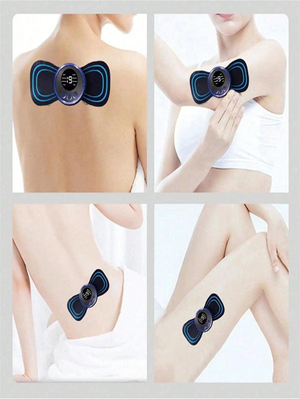 Ems Massager Kit, Foot Massager Pad, Body Massager Patch For Whole Body