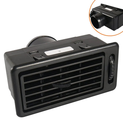 Car Air Conditioning Vent Ventilation 120*60mm Car Trailer Heat AC Dash Ventilation Outlet Universal Center Console Air Outlet