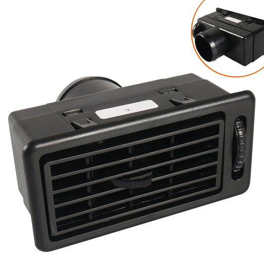 Car Air Conditioning Vent Ventilation 120*60mm Car Trailer Heat AC Dash Ventilation Outlet Universal Center Console Air Outlet