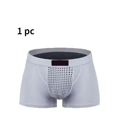 2026 Men Magnetic Therapy Boxer Briefs Breathable Comfortable Underwear with 22 Health Magnets for Blood Circulation L-6XL Size