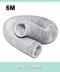 80mm/100mm/110mm/130mm/150mm Portable Air Conditioner Exhaust Vent Pipe Flexible Air Conditioner Exhaust Pipe Vent Hose Outlet