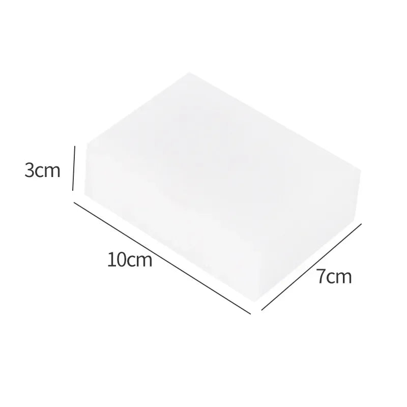 50/100Pcs Melamine Sponge Magic Sponge Eraser Hot-selling Melamine Nano Clean Sponges Auto Cleanings Tools Accessories 10x7x3cm