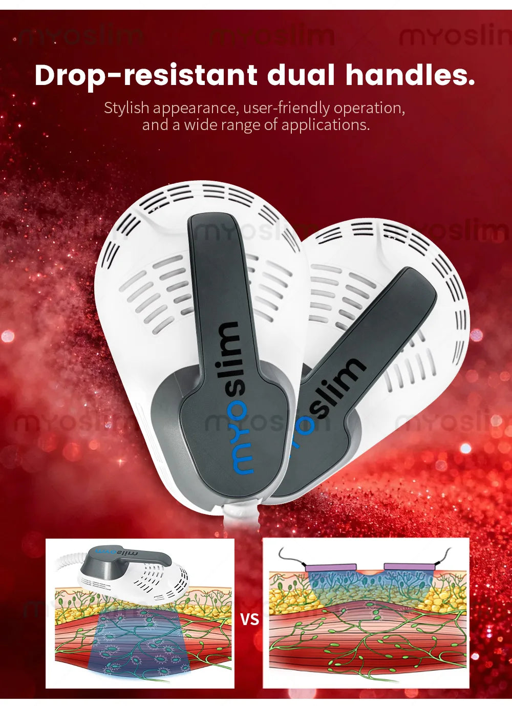 EMS Vacuum Inner Ball Roller 360 Degree Rolling Cellulite Massage Weights Loss Machine Body Muscle Body Slimming Fat Removal