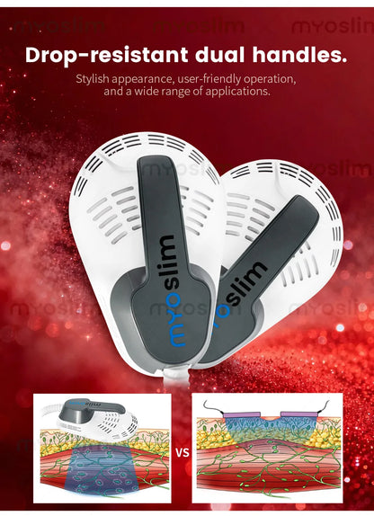 EMS Vacuum Inner Ball Roller 360 Degree Rolling Cellulite Massage Weights Loss Machine Body Muscle Body Slimming Fat Removal
