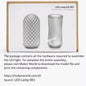 For Bambu Lab 3D Printing DIY Creative Model Computer Wireless Mouse Aviation Model Engine LED Light Kit 001 3D Printer Par