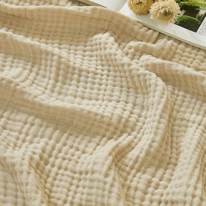 Double Gauze Cotton Muslin Fabric by the Meter for DIY Craft & Sewing Material Like Dress Towel Cheesecloth Table Runner Fabrics