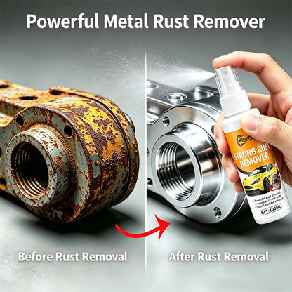 Car Rust Remover, Quick Wheel Maintenance and Cleaning, Metal Iron Powder Stain Remover