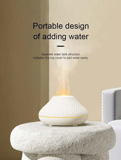 Volcano Aromatherapy Diffuser Portable Desktop Essential Oil Aroma Diffuser Home Air Humidifier Purifier/Essential Oil Set