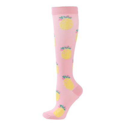 58 Style Compression Socks Medical Edema Diabetes Varicose Vein Stockings Graduated Pressure Legging Nursing Knee High Stockings