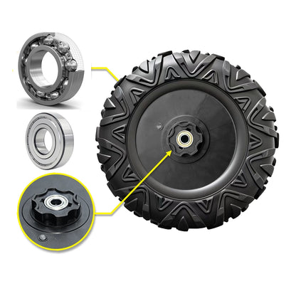 33CM/13'' 25CM/10'' PU Solid Rubber Tire for Children Electric Ride on Toy Car Power Wheels ﻿Alligator Tires Wheels Upgrade Part