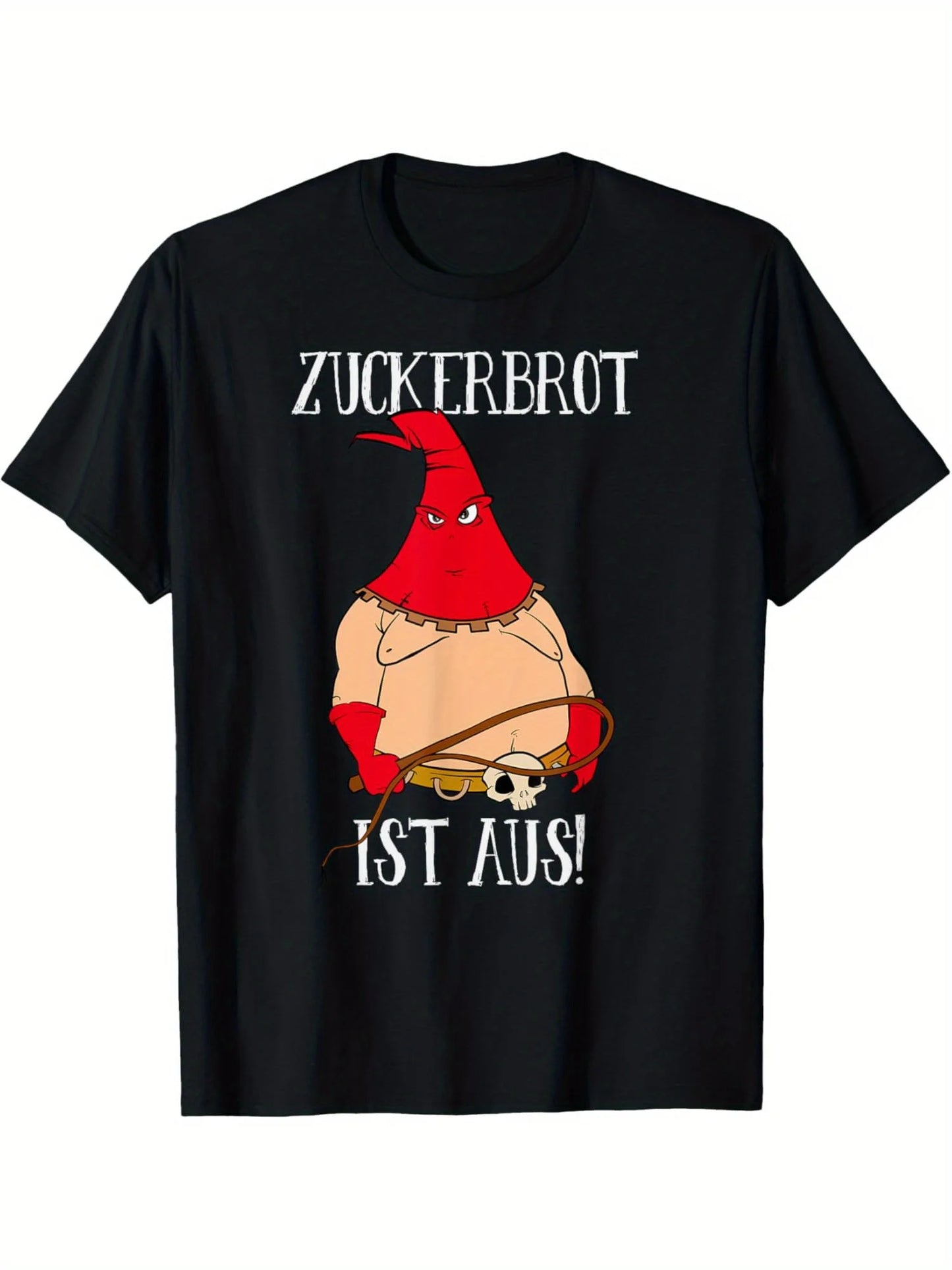 Humorous Graphic Tee for Men - Vibrant Red Crawfish (Carrot Character) Print - Perfect for Casual Wear & Themed Events - Comfort