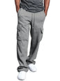 Men's  Cargo Pants Loose Drawstring Sweatpants with Pockets Sports Straight Trousers Jogging Long Pants Hip Hop Streetwear