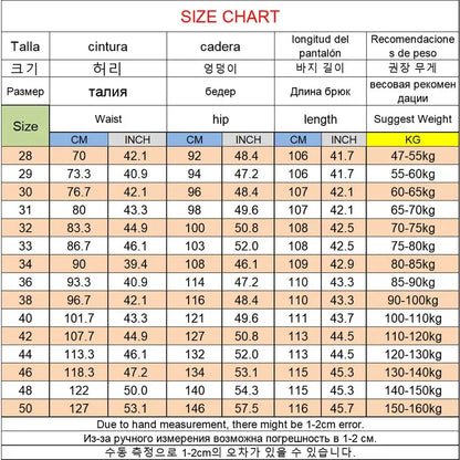 47-160KG Plus Size Men's Jeans Autumn Spring Black Blue Pants Straight Business Loose Long Trousers Cotton Jeans Male Clothing