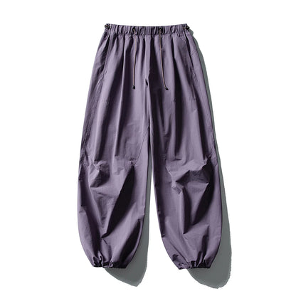 Men Streetwear Fashion Loose Casual Lightweight Quick Dry Sport Pants Women Outdoor Techwear Cargo Baggy Pant Boy Girl Trousers