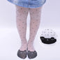 Spring Summer Tights for Girls Cartoon Thin Silk Pantyhose Kids Candy Color Dot Dance Stocking Child Girls Tights with Cats