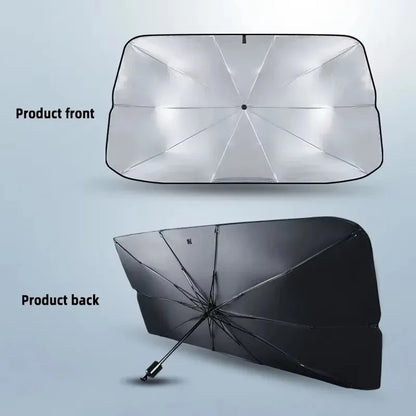Car Front Windshield Sunshade Umbrella Summer Sun Protection Sunshade Blocking Car Interior Cooling Supplies