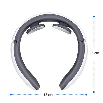 Ems Electric Neck Massager 6-Mode 9-Speed Massager Muscle Relaxation Battery Neck Massager Tool Relax Cervical Neck Protector