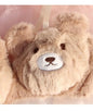 Soft and Cute Bear Japanese-style Lingerie for Women, Autumn and Winter Cartoon Plush Comfortable and Adorable Girl Bra