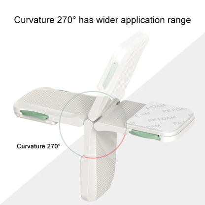 White Drawer Lock Baby Safety Protection Double Use Right Angle Cabinet Door Locks Kids Protector Multi-Function Plastic Buckle