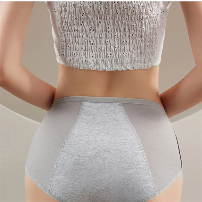 Panties for Menstruation Cotton Menstrual Panties High Waist Period Underwear Culotte Menstruelle Leak Proof Bragas Menstruales
