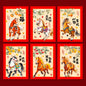 6Pcs 2026 Year Horse Zodiac Red Cash Envelopes, Chinese New Year Red Packets, Lucky Money Gift Bag