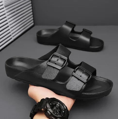 Brand Women Men Slippers Soft Sandals 2025 Summer Women Beach Casual Shoes EVA Slides Original Men Flip-flop Men's Sandal